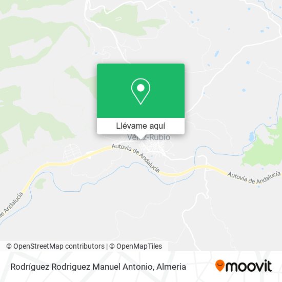 Mapa Rodríguez Rodriguez Manuel Antonio