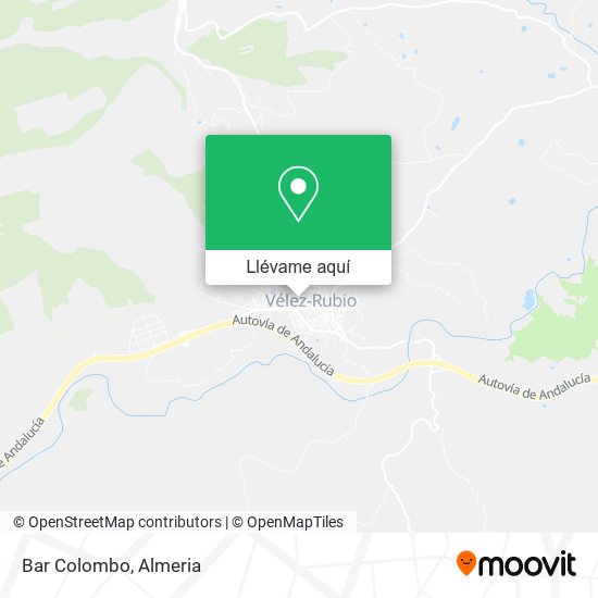 Mapa Bar Colombo