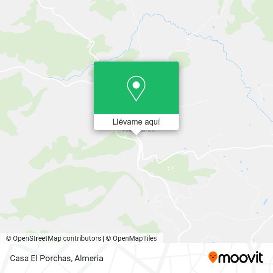 Mapa Casa El Porchas