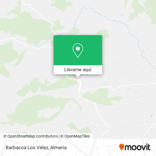 Mapa Barbacoa Los Vélez