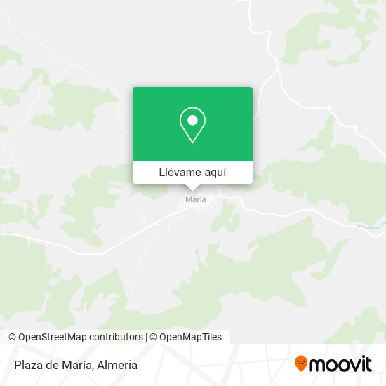 Mapa Plaza de María
