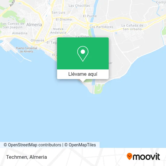 Mapa Techmen