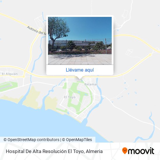 Mapa Hospital De Alta Resolución El Toyo