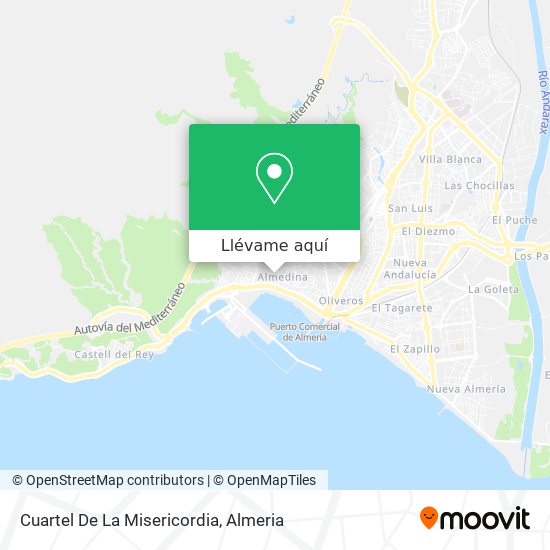 Mapa Cuartel De La Misericordia