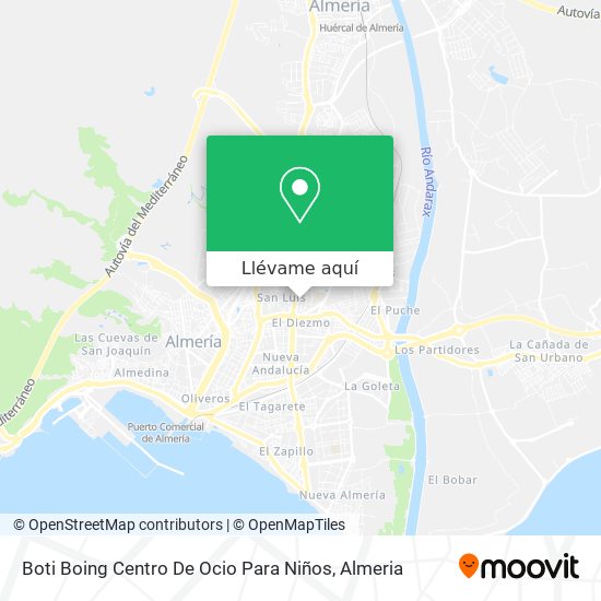 Mapa Boti Boing Centro De Ocio Para Niños