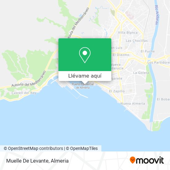 Mapa Muelle De Levante