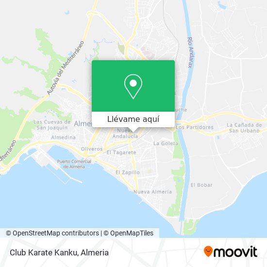 Mapa Club Karate Kanku