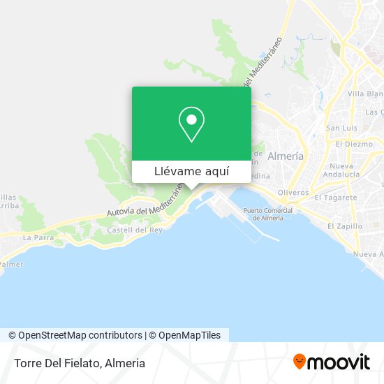 Mapa Torre Del Fielato