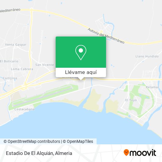 Mapa Estadio De El Alquián