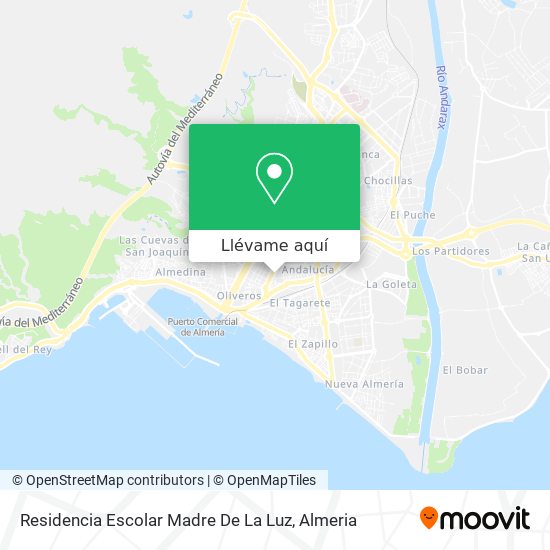 Mapa Residencia Escolar Madre De La Luz