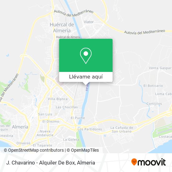 Mapa J. Chavarino - Alquiler De Box