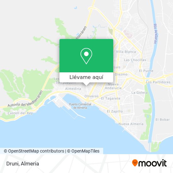 Cómo llegar a Druni en Almería en Autobús?