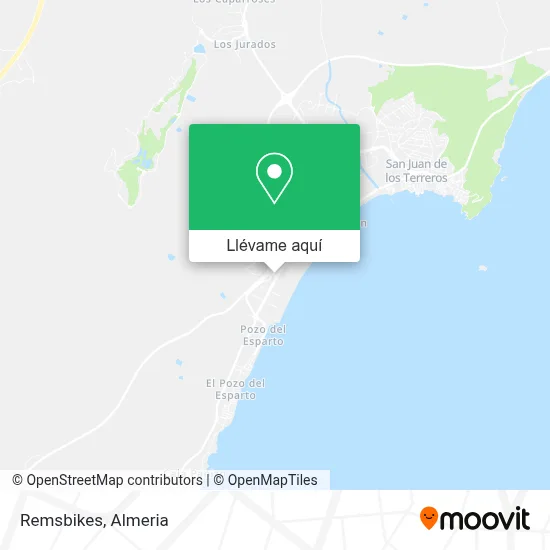 Mapa Remsbikes