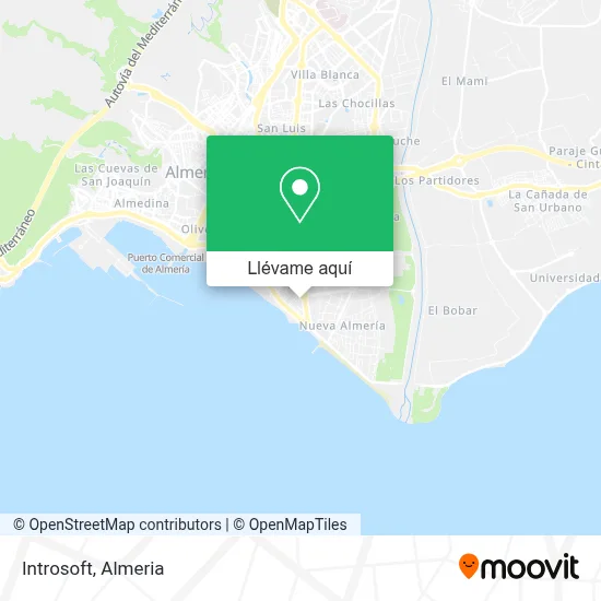 Mapa Introsoft