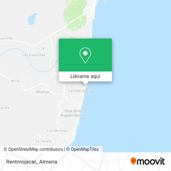 Mapa Rentmojacar,