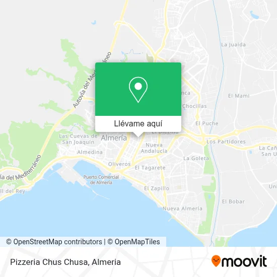 Mapa Pizzeria Chus Chusa