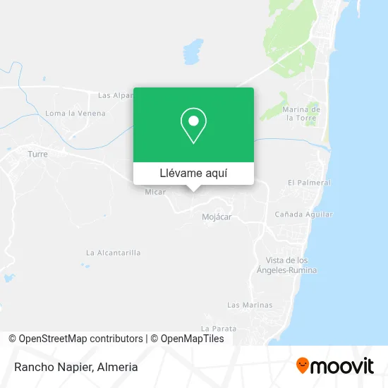Mapa Rancho Napier
