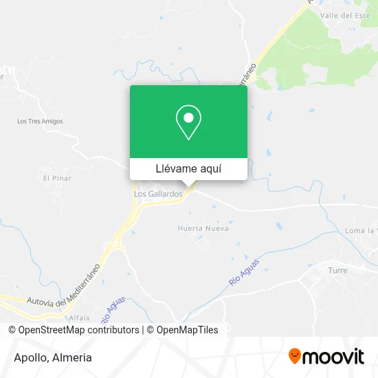 Mapa Apollo