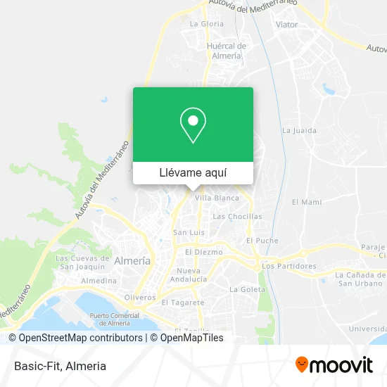 Mapa Basic-Fit