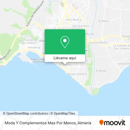 Mapa Moda Y Complementos Mas Por Menos