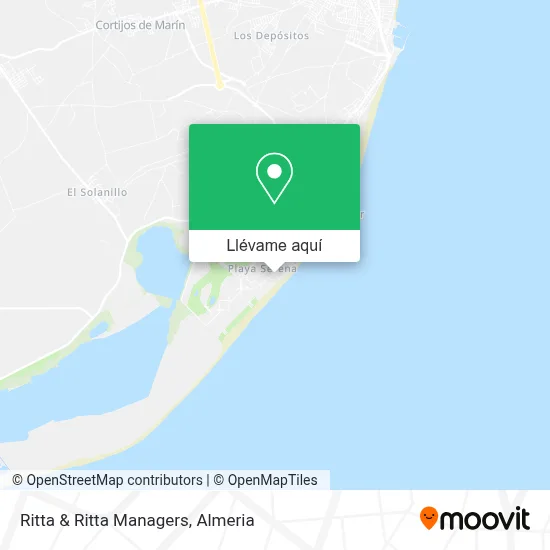 Mapa Ritta & Ritta Managers