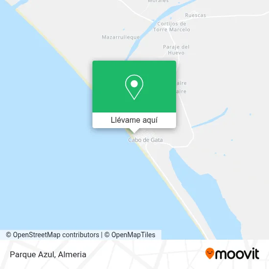 Mapa Parque Azul