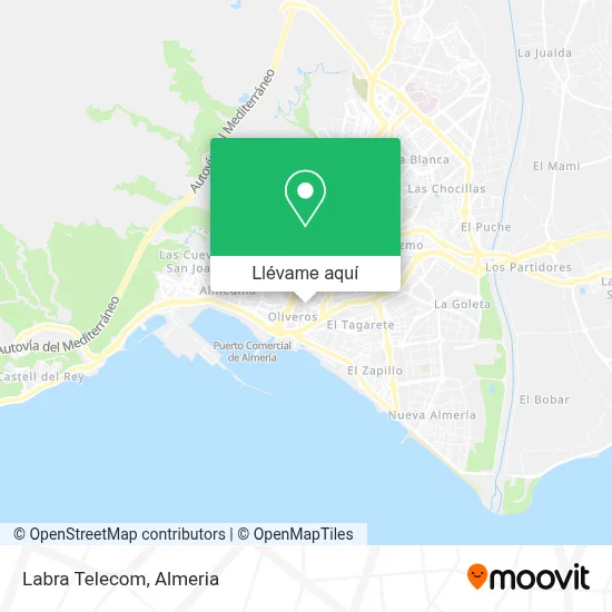 Mapa Labra Telecom