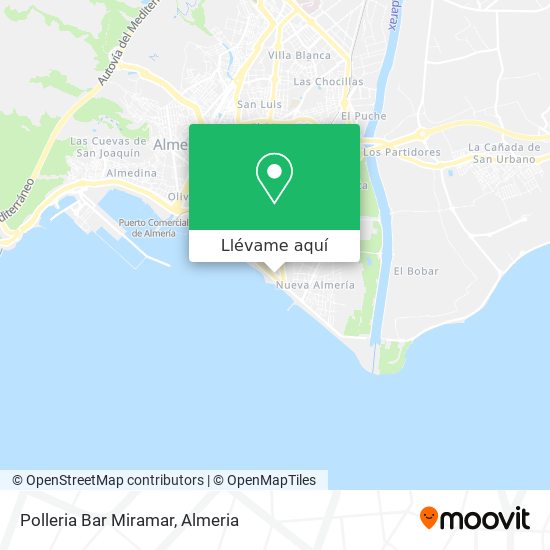 Mapa Polleria Bar Miramar