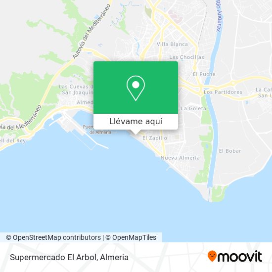 Mapa Supermercado El Arbol