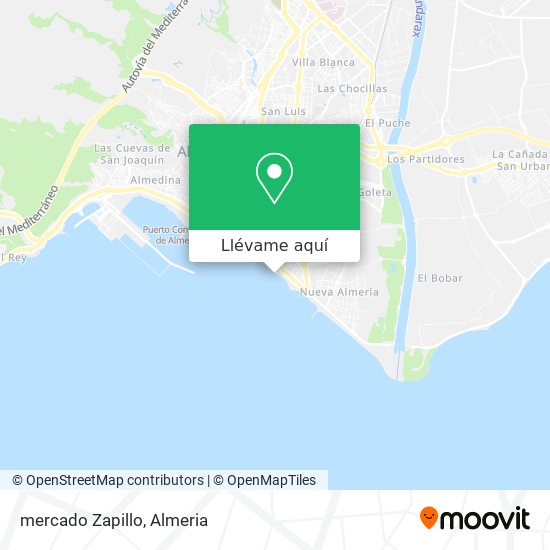 Mapa mercado Zapillo