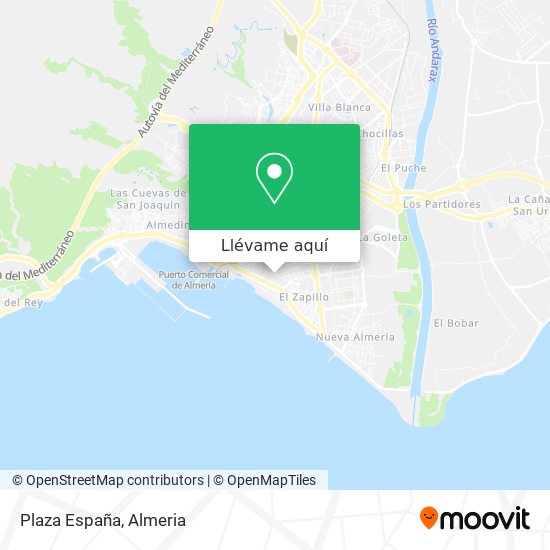 Mapa Plaza España