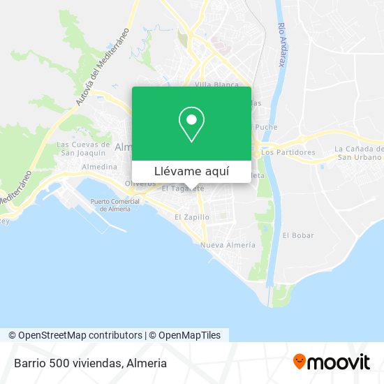 Mapa Barrio 500 viviendas