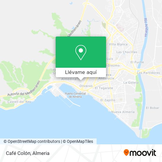 Mapa Café Colón