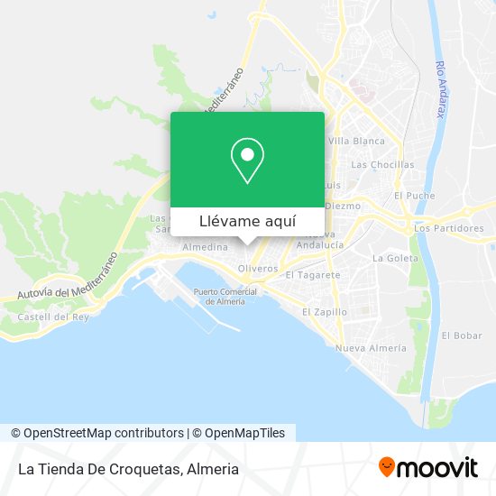 Mapa La Tienda De Croquetas