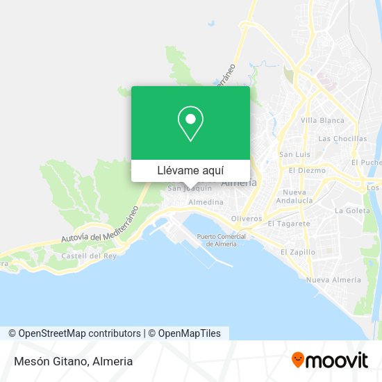 Mapa Mesón Gitano