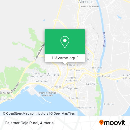 Mapa Cajamar Caja Rural
