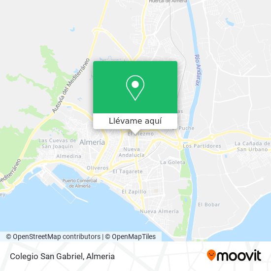 Mapa Colegio San Gabriel
