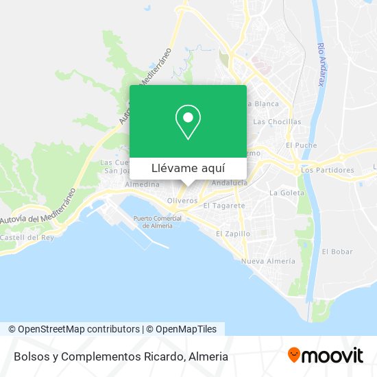 Mapa Bolsos y Complementos Ricardo