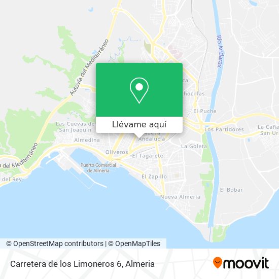 Mapa Carretera de los Limoneros 6