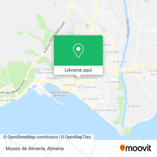 Mapa Museo de Almería