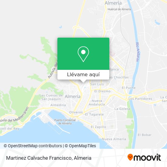 Mapa Martinez Calvache Francisco