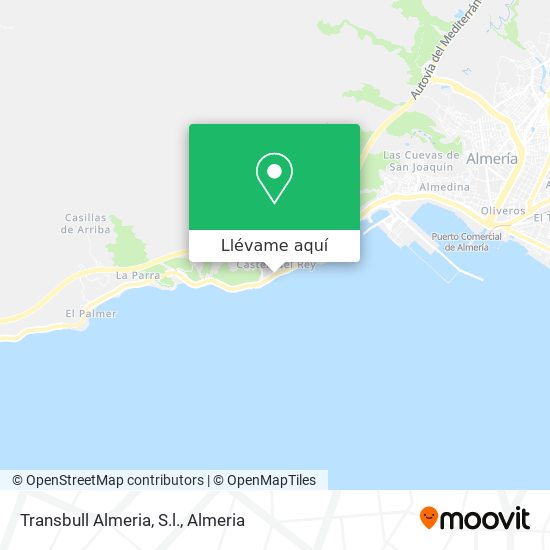Mapa Transbull Almeria, S.l.