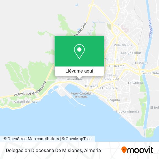 Mapa Delegacion Diocesana De Misiones