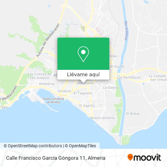 Mapa Calle Francisco García Góngora 11