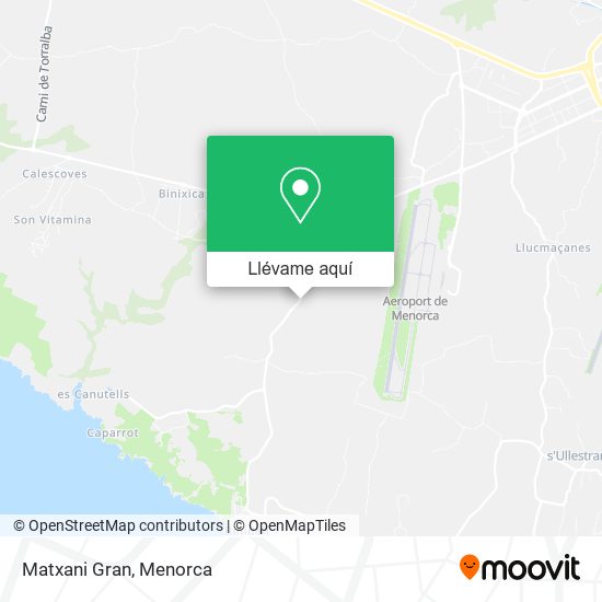 Mapa Matxani Gran