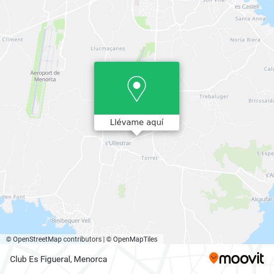 Mapa Club Es Figueral