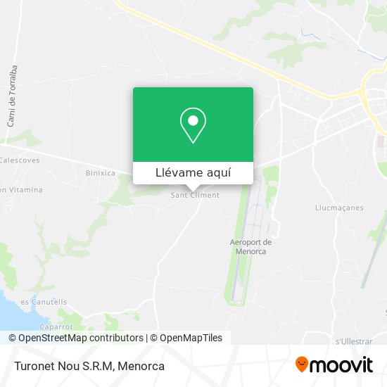 Mapa Turonet Nou S.R.M