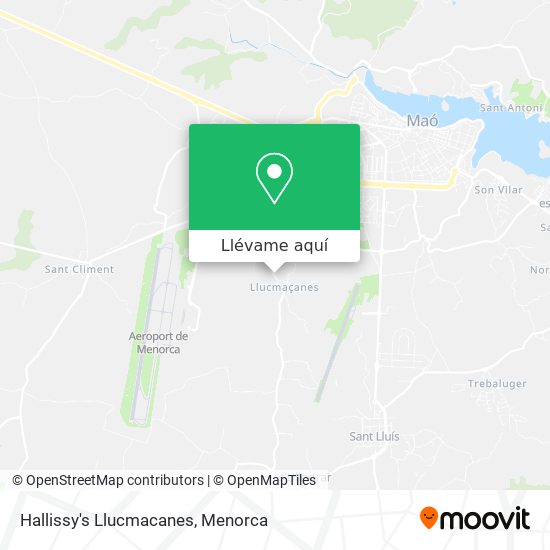 Mapa Hallissy's Llucmacanes