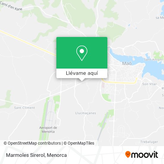 Mapa Marmoles Sirerol