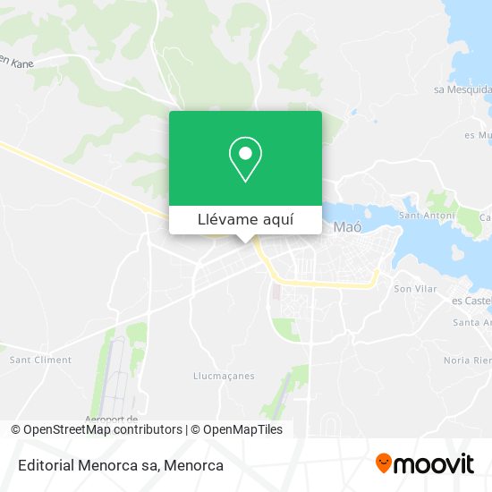 Mapa Editorial Menorca sa